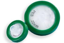 25mm Non Sterile Pes Syringe Filter 0 22um 0 45um 100 Pack