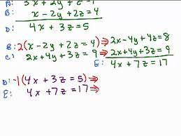 3 4 Solve Systems Of Linear Equations