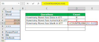 count rows in excel 6 ways to count