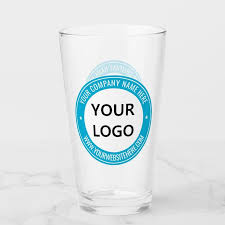 Custom Logo And Text Stamp Glass Your