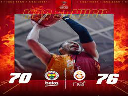 Özet: Fenerbahçe Beko 70-76 Galatasaray Nef Basketbol maçı özeti izle Bein  Sports Youtube FB GS maç sonucu - SGK HABERLERİ