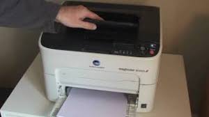 If windows doesn't automatically find a new driver after the printer is added, look for one on the device manufacturer's website and follow. Konica Minolta Magicolor 1650 En Colour Laser Printer Review Youtube