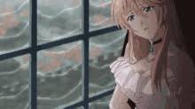 #anime #anime gif #anime gifs #rain gif #anime rain gif #rainy night #aesthetic #aestheitcs. Sad Anime Girl In The Rain Gifs Tenor