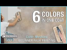 How To Faux Paint Color Meshing