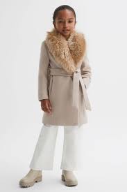 Buy Reiss Oatmeal Brooks Senior Fur