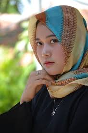portrait people hijab asian