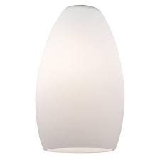 Opal White Bowl Dome Glass Shade With