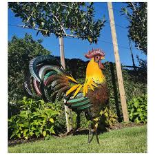 Garden Rooster Statues And Sculptures
