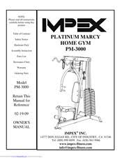 Impex Platinum Marcy Pm 3000 Owners Manual Pdf Download