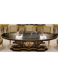 Golden Space And Lightning Dining Table