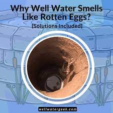 well water smells like rotten eggs