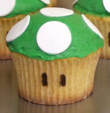 Presenting super mario mushroom cupcakes. Super Mario 1 Up Cupcake Around The World In 80 Cakes