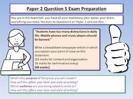 Nurses and teachers are public servants and therefore should not go on strike. Aqa English Language Paper 2 Exam Preparation Teaching Resources