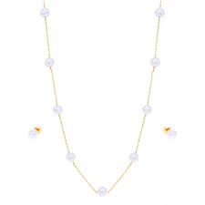 9001ist gold collection pearl jewelry