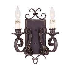 Savoy House Bourges 2 Light Wall Sconce