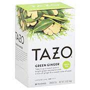 tazo green ginger green tea bags