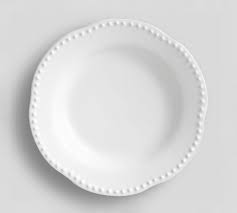 white beaded dinnerware dinnerware