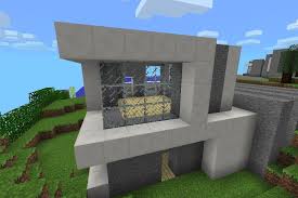 This is a great one to start with if it's your first time following a blueprint in minecraft. Modern House In Mcpe 8 Steps Instructables