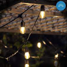 glass weatherproof led string lights
