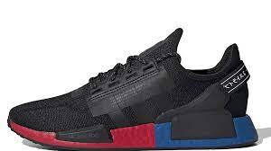 New overlays give them a cyberpunk vibe. Adidas Nmd R1 V2 Black Red Where To Buy Fv9023 The Sole Supplier