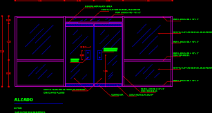 Glass Partition In Autocad Cad Library