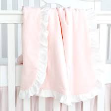 blush c pink ruffle crib bedding