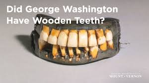 This was great washington's teeth by j. George Washington S Teeth George Washington S Mount Vernon