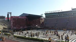 Rose Bowl Section 5 H Row 14 Seat 14 One Direction Tour