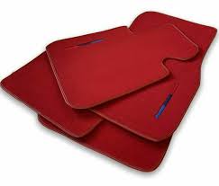 floor mats for bmw z4 series e85 red