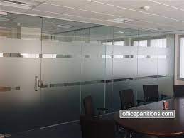 Frameless Glass Glass Wall Office