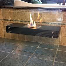 La Strada Indoor Floating Floor Fireplace