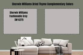 Sherwin Williams Dried Thyme Palette