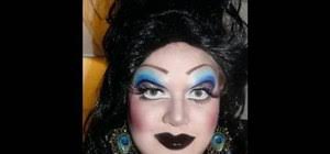 drag queen count dracula makeup look