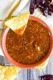 roasted chile de Árbol salsa tao of e