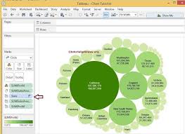 How To Create Tableau Bubble Chart