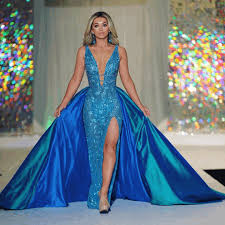 pageant dress with cape and slay