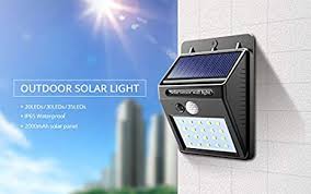 Sukhkari Ever Brite Solar Power Led Light Outdoor Motion Activated Sensor For Home Garden Balcony Main Door Amazon In Garden Outdoors