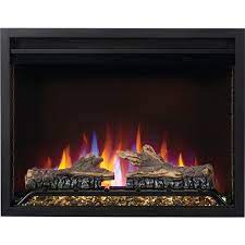 Napoleon Cineview 26 In Black Electric Fireplace Insert