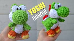 Yoshi Amigurumi Tutorial Crochet Step By Step Free Pattern