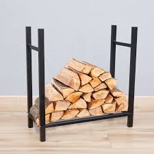 Black Heavy Duty Firewood Rack