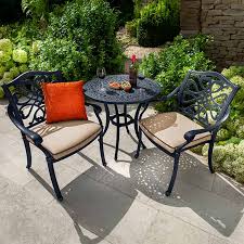 Hartman Capri Bistro Set In Bronze With