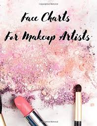Face Charts For Makeup Artists Blank Face Charts To Practice Make Up 8 5 X 11 Paper 45 Charts Notebook For Drawing