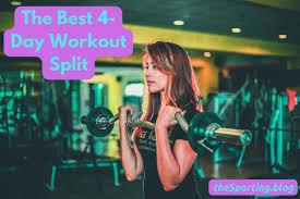 clic 4 day split workout routine