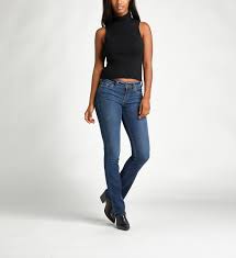 Aiko Mid Rise Slim Bootcut Jeans
