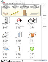 It may be printed, downloaded or saved and used in your classroom, home school, or other educational environment to help someone learn math. Measurement Worksheets Free Commoncoresheets