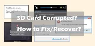 how to fix corrupted sd card android