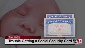 social security card for baby