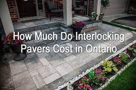 Cost Of Interlocking Driveway Patios