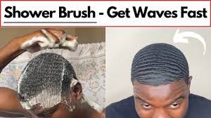 shower brush method get 360 waves fast