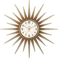 acctim stella gold wall clock